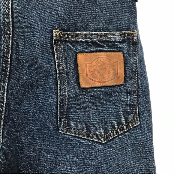 Vintage 80s 90s Weathered Blues Ultra High Waist Tapered Jeans Size 7/8 (28) - Picture 11 of 15